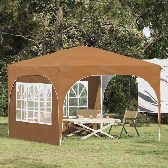 vidaXL Pop up Festtelt 290 x 290 x 245 cm Beige