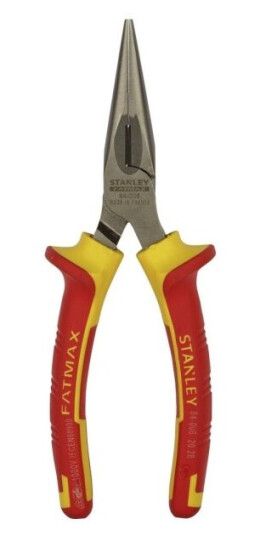 Stanley Fatmax 0-84-006, Låsetang Med Lang Nese, 70 °C, Rød, Gult, 1000 V, 160 Mm, 163 G