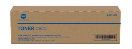 Konica Minolta TN-712 Tonerkassett svart 40.800 sider Konica Minolta TN-712 Tonerkassett svart 40.800 sider