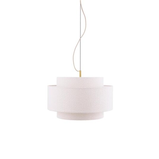 Globen Lighting Noah Taklampe 50 Bouclé Hvit