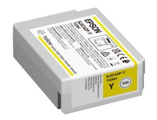 Epson SJIC42P-Y - yellow - original - ink cartridge - Blekkpatron Yellow Epson SJIC42P-Y - yellow - original - ink cartridge - Blekkpatron Yellow