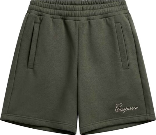 Caspara Racquet Club Shorts Herre Dark Green L