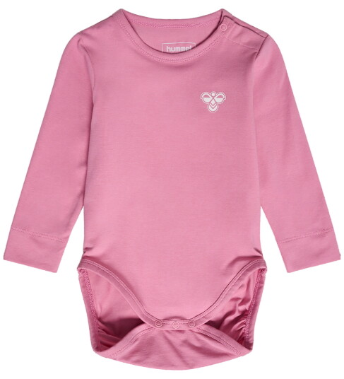 Hummel Hmlmini Solid Body L/S Bee Pink 74 Hummel Hmlmini Solid Body L/S Bee Pink 74