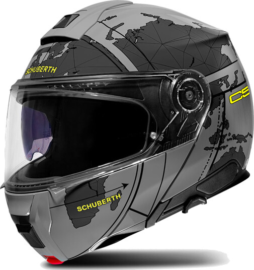Schuberth Åpningshjelm C5 Globe Grå Schuberth Åpningshjelm C5 Globe Grå