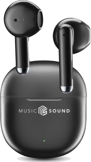 MusicSound BREEZE TWS Ørepropper Svart MusicSound BREEZE TWS Ørepropper Svart