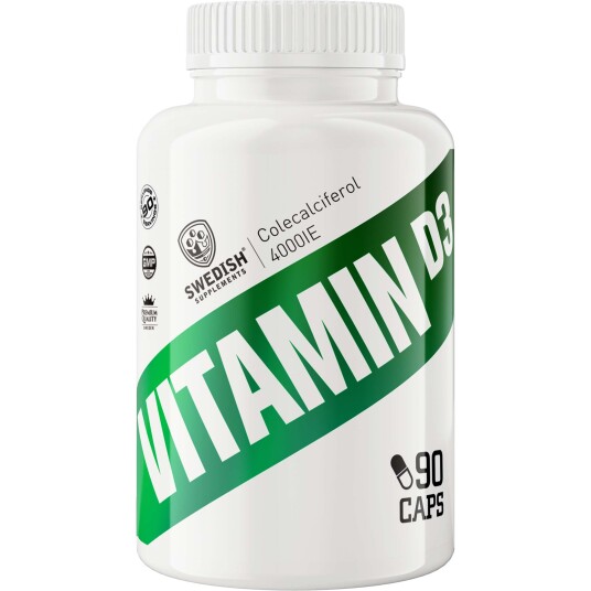 Swedish Supplements Vitamin D3 90 stk