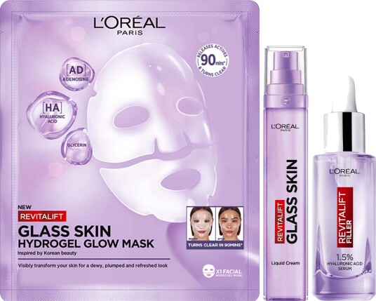 Loreal Paris Revitalift Filler 1,5% Hyaluronic Acid Serum 30 ml & Glas Loreal Paris Revitalift Filler 1,5% Hyaluronic Acid Serum 30 ml & Glas