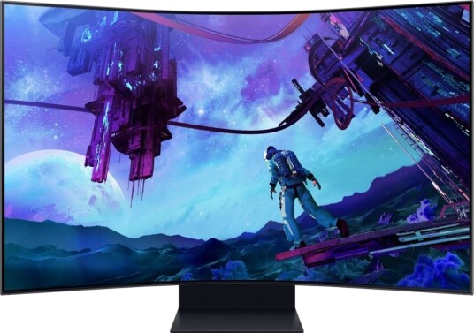 Samsung Odyssey Ark 55" 4K Curved Gaming Monitor med Quantum Matrix-teknologi Samsung Odyssey Ark 55" 4K Curved Gaming Monitor med Quantum Matrix-teknologi