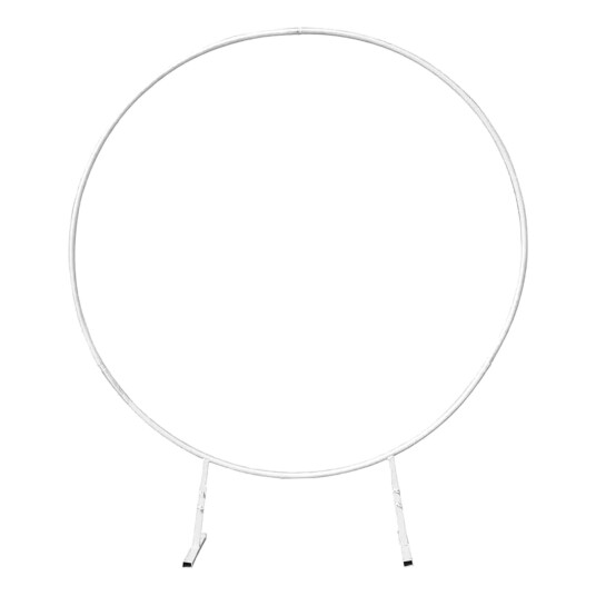 Catsson Int Group LTD Hvit Dekorasjonsstativ Rund - 150 cm