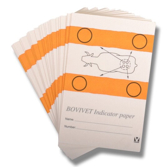 Mastitt Indikatorpapir 25/pk
