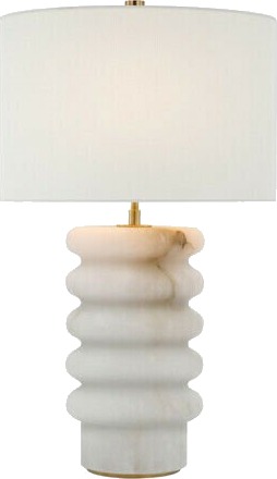 Onda Medium Table Lamp Alabaster