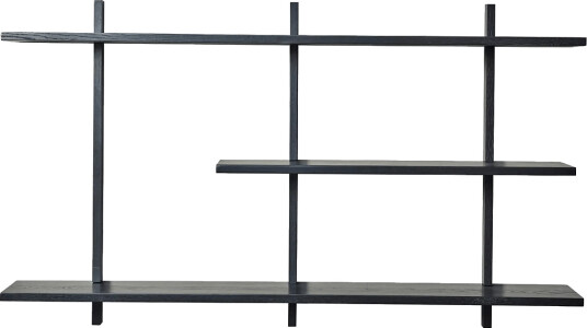 Lene Bjerre Ellie Shelf 120X20X70 Cm. Black Black 120X 70X 20CM Lene Bjerre Ellie Shelf 120X20X70 Cm. Black Black 120X 70X 20CM