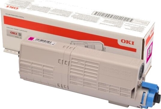OKI C 532/MC 573 M lasertoner - 46490606 Original - Magenta 6000 sider OKI C 532/MC 573 M lasertoner - 46490606 Original - Magenta 6000 sider