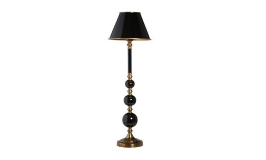 Pr Home ABBEY Bordlampe Sort 68 cm