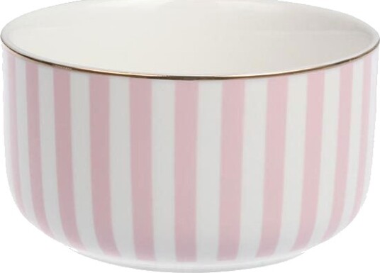 Nova Abby Skål 12cm Rosa m/Gullkant Nova Abby Skål 12cm Rosa m/Gullkant