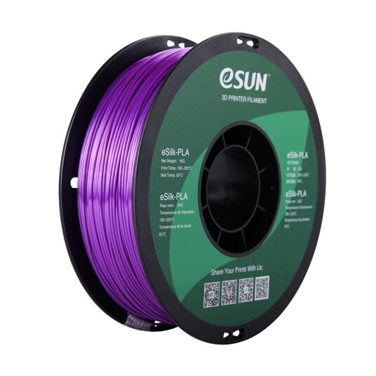 eSUN eSilk-PLA 1.75mm i kg - Purple