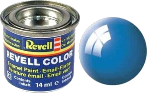 Revell Emaljemaling 14 ml Lys Blå Glossy til Modellbygging