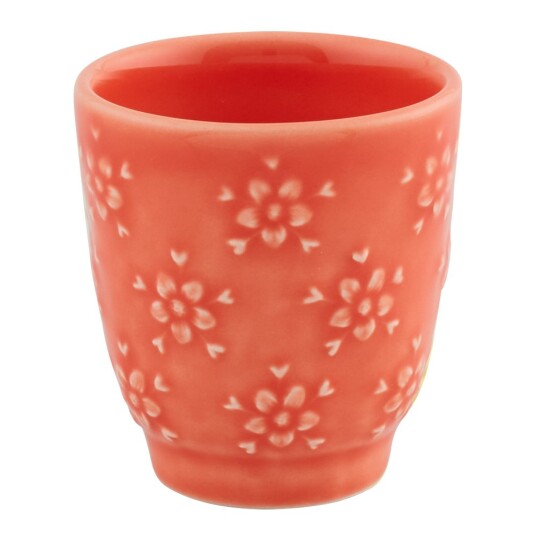 Bordallo Pinheiro  Flora krus 10 cl rosa