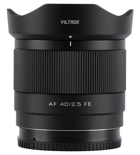 Viltrox AF 40mm f/2.5 Objektiv for Sony E-Mount med Autofokus Viltrox AF 40mm f/2.5 Objektiv for Sony E-Mount med Autofokus