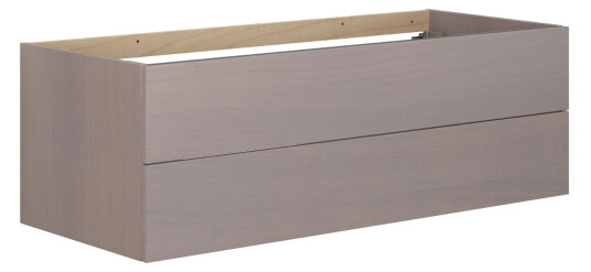 Dansani Calidris Glatt Servantskap 2 Skuff D50cm Grå eik / 120cm DA-C24-1076