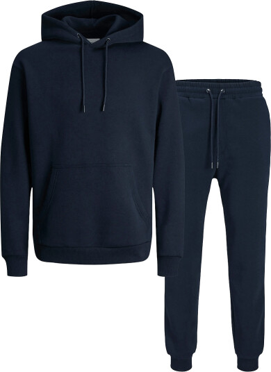 Jack & Jones Jjebradley Sweat Hood Set Mp Navy L