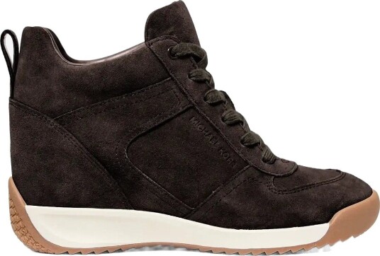 Michael Kors Nikko S  Wedge Trainer   CHOCOLATE   38