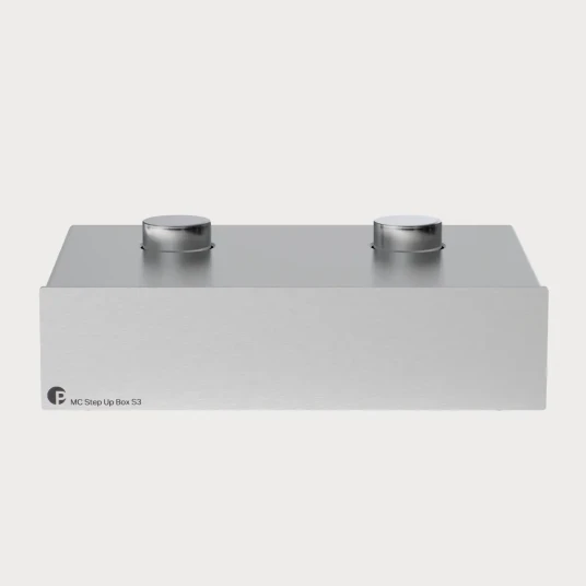 Pro Ject MC Step Up Box S3 Sølv Pro Ject MC Step Up Box S3 Sølv