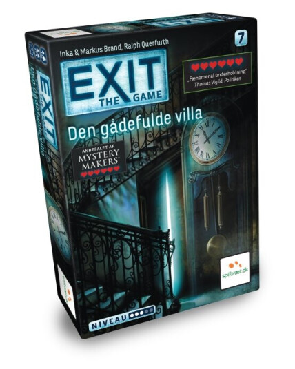 Lautapelit Exit: The Enigmatic Villa Selskapsspill