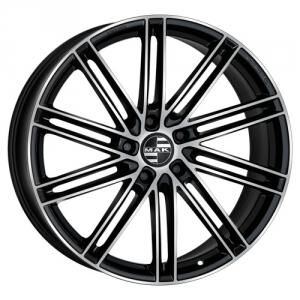 MAK Leipzig Black Machined Face 10x21 5/130 ET63 B66