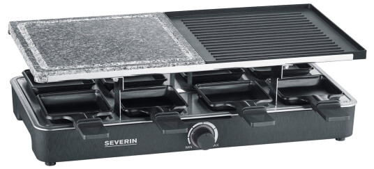 Severin Raclette med kombinert grillplate
