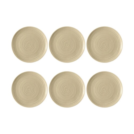 Seltmann Weiden Terra tallerken Ø 22,7 cm 6-pakning Sand Beige