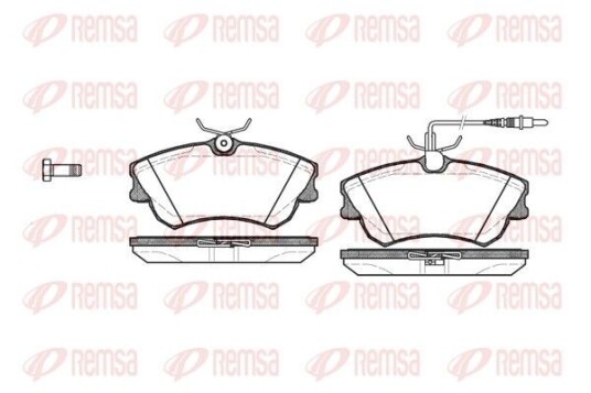 Bremseklosser REMSA 0638.02