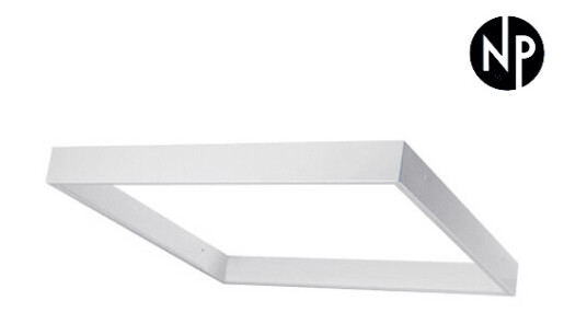 Hvit Ramme for LED Panel 60cm Hvit Ramme for LED Panel 60cm