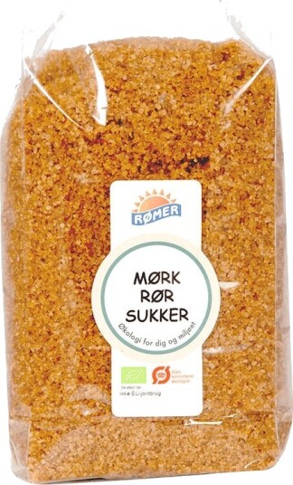 Rømer Rørsukker Mørk Ø - 1 Kg
