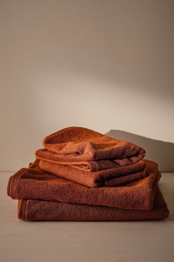 Jotex Håndklesett 4pakning Kaffe DARCY 2136350060