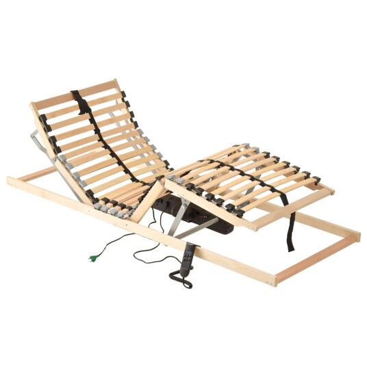 vidaXL Elektrisk lamellbunn med 28 lameller 7 soner 90x200 cm vidaXL Elektrisk lamellbunn med 28 lameller 7 soner 90x200 cm