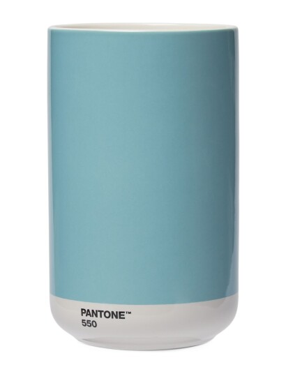 Pantone Jar Container + Giftbox Blue PANT LIGHT 550 H17CM