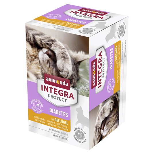 Animonda Integra Protect Adult Diabetes 6 X 100 G Fjærkre Animonda Integra Protect Adult Diabetes 6 X 100 G Fjærkre