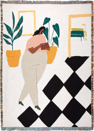 Slowdown Studio Dresden pledd 137x178 cm