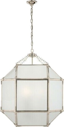 Darlana Wrapped Lantern Rattan / Antique Brass