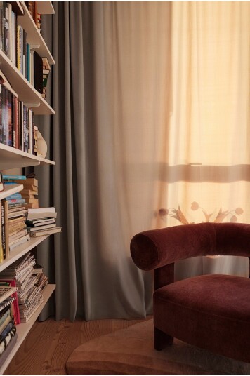 Jotex Målbestilt Fløyelsgardin Beige DEMI 174858901015