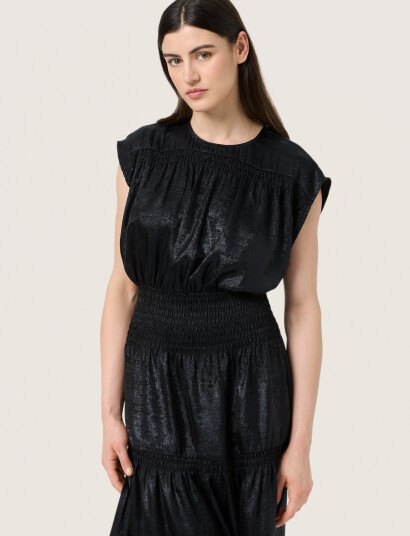 Soaked in Luxury Slelvie Layna Dress - Black - M Soaked in Luxury Slelvie Layna Dress - Black - M