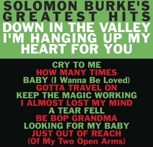 Solomon Burke  Solomon Burke's Greatest Hits  CD