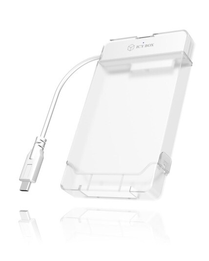 ICY BOX IB-AC703-C SATA 6Gb/s til USB-C Adapter Kabel 2,5" Hot-Swap Hvit