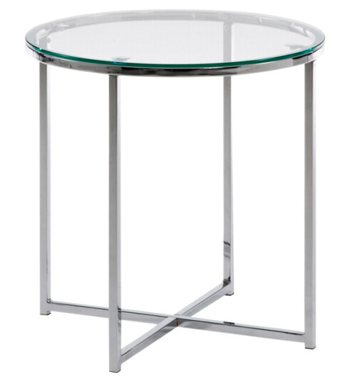 Kave Home VIVID sofabord 50x50 cm Transparent 1674606-02-0 1529896-01-0