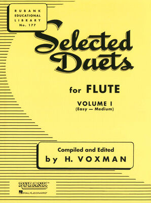 Rubank Publications Selected Duets for Flute 1