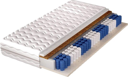 Arigna Fjærmadrass 200x200 cm - Arigna Fjærmadrass 200x200 cm -