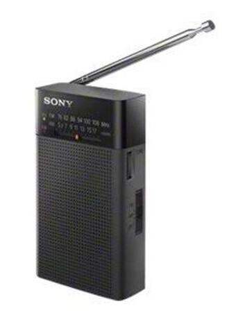 Sony Personlig radio ICF-P27 - AM/FM - Mono - Svart