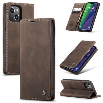 Caseme iPhone 16 013 Series Lommebok deksel Kaffe