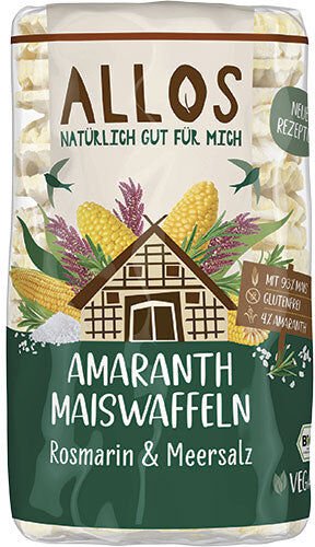 Allos Maiskaker Rosmarin Havsalt Ø